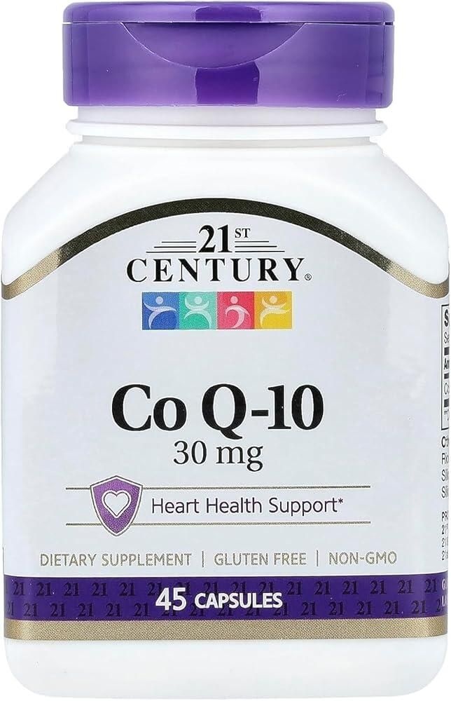 21세기센트리 [해외] 21st Century Co Q10 30 mg 캡슐, 45 카운트