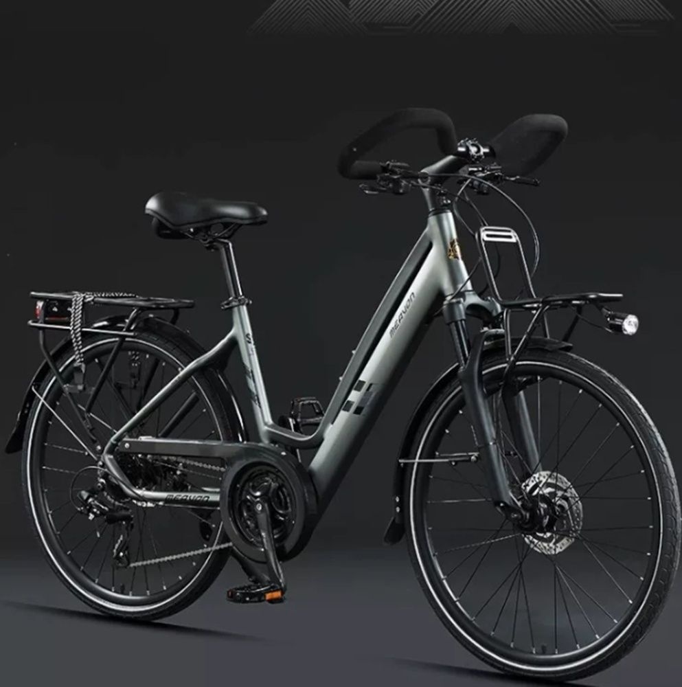 [해외] MEAVON 장거리 알루미늄 나비핸들 유압브레이크MTB 자전거 란투