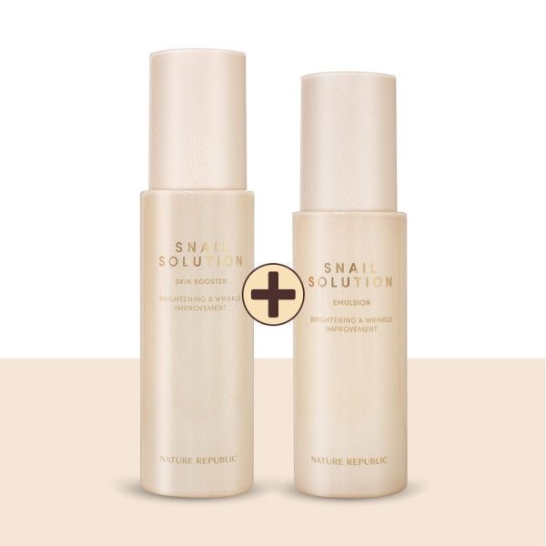 기초케어 네이처 스네일 솔루션 단품 2종 (New) /스킨부스터 피부컨디션 회복 리프팅관리 에멀전