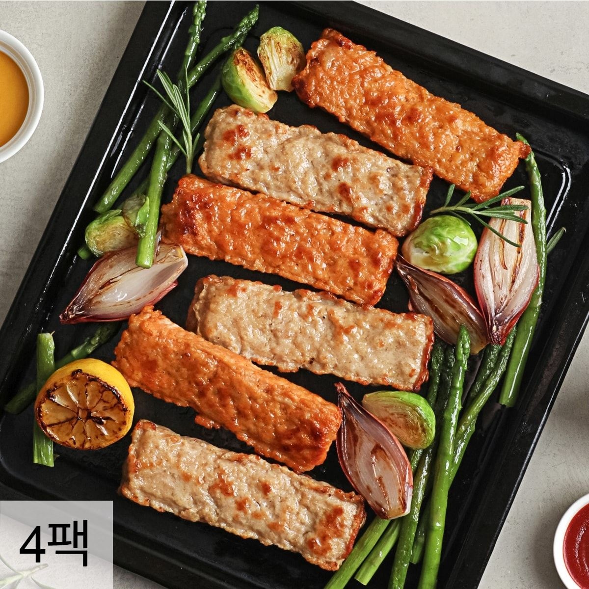 다신샵 닭신 고단백 닭가슴살바 떡갈비맛 외 4종 4팩 산 오븐구이 핫바 3730240