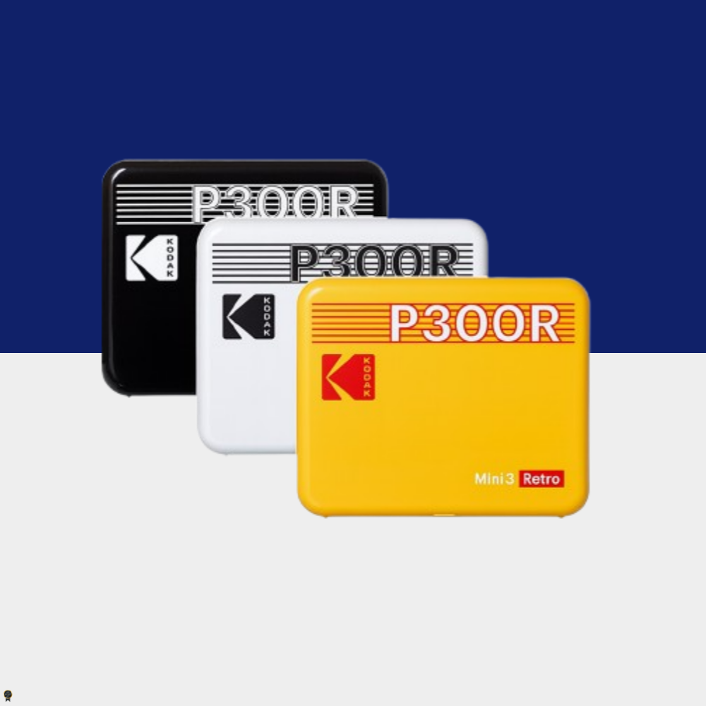 코닥 미니 3 레트로 포토프린터 사진인화기 카트리지 8매 내장