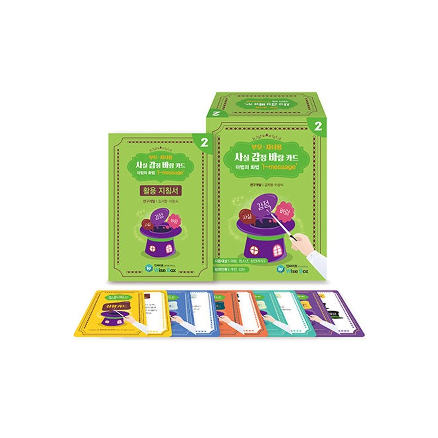 부모-자녀용 사실 감정 바람 카드 의사소통 I-message 연습도구 부드러운 대화법인싸이트(2213786)