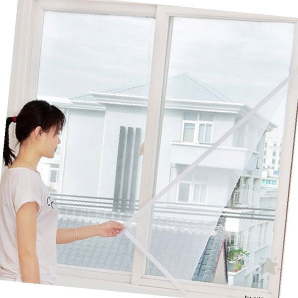 청운상사 창문 방충망 설치 간편 부착형 모기 차단 망사 여름철 벌레 방지 거실 베란다