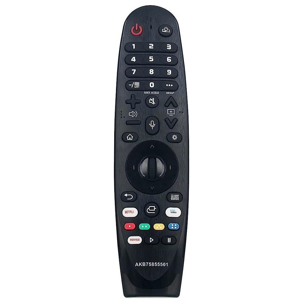 [해외] MR20GA AKB75855501 교체용 리모컨 지원 LG 스마트 TV 55NANO81ANA 49NANO80UNA 55NANO80UNA 65NANO80UNA 49NANO81ANA 65NANO81ANA 49NANO81UNA 55NA