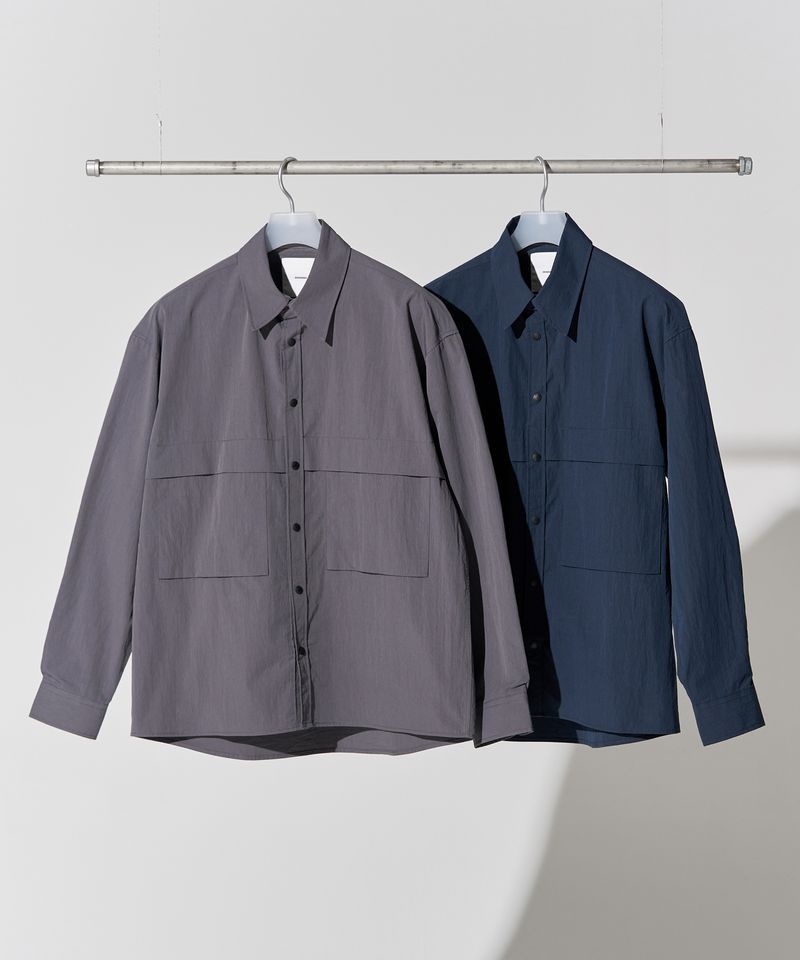 XERO 제로 XERO Fold Easy Button Nylon Shirts 4 Colors 2023SS14 466921