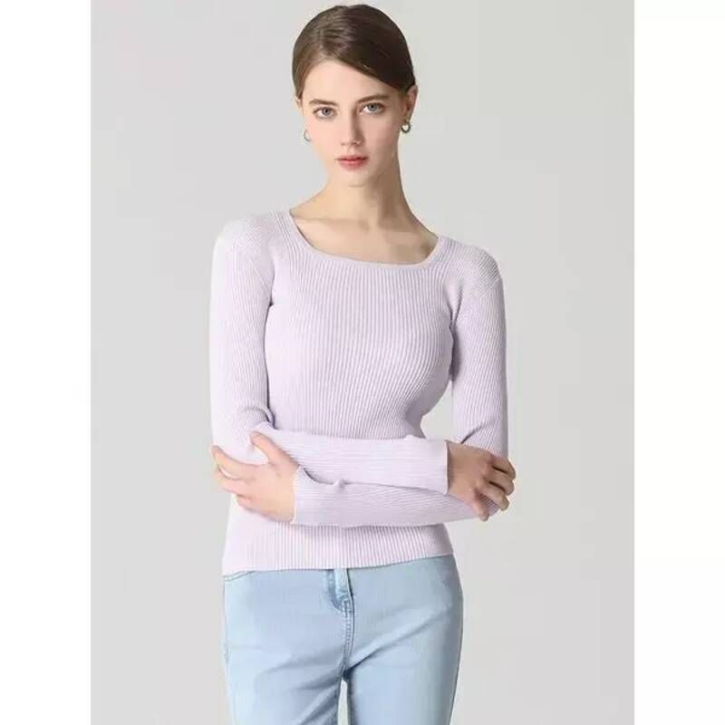 스퀘어넥 리브 니트 탑 택가격 138000원 1015517