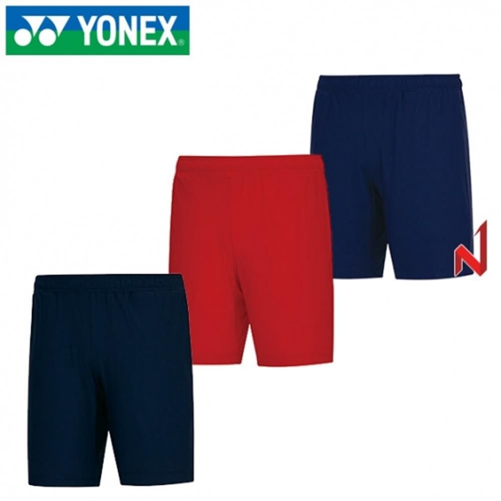 요넥스 반바지 221PH003M MN RD NV(남성) 드라이핏 복장 스쿼시 운동 쇼츠