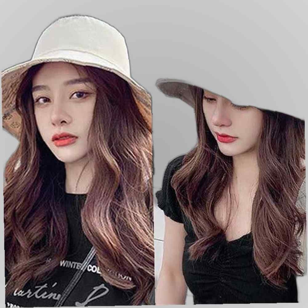 naminara 야외 해수욕 20대 30대 이쁜 차단 패션 햇빛 모자 벙거지여름챙모자 중년여성모자 여자여름모자 예쁜여름모자