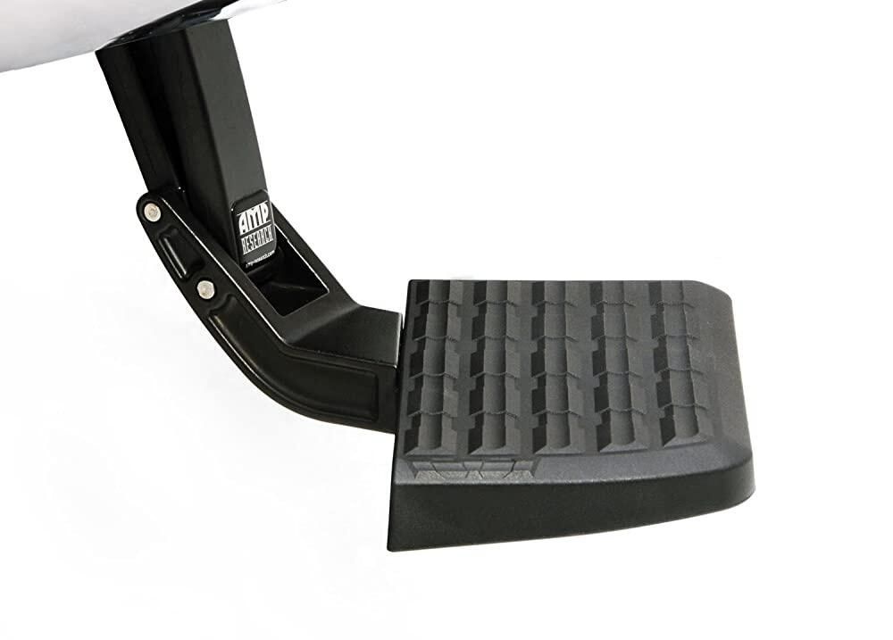 [해외] AMP Research 75322-01A 베드스텝 접이식 범퍼 스텝 2019 Ram 1500용 1개한국 차량과의 호환이 보장되지 않음 [호환]
