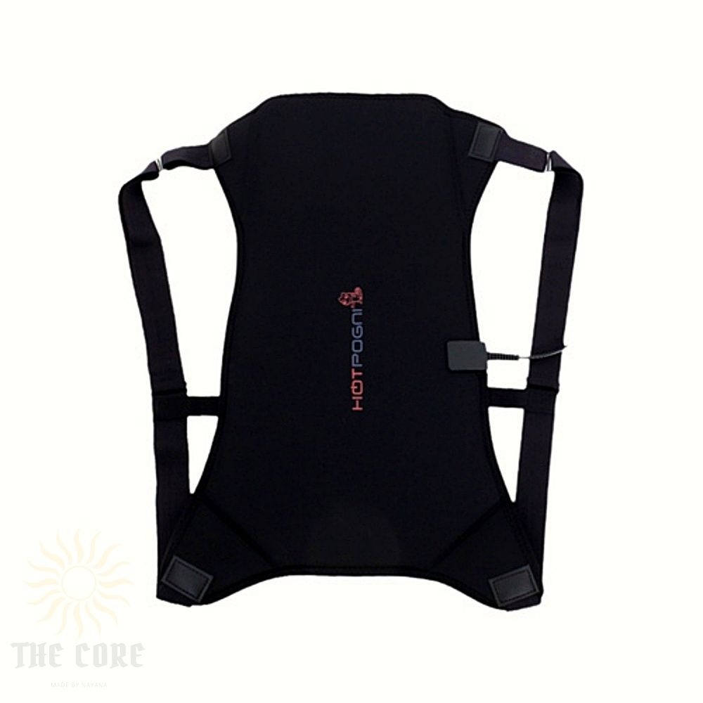 핫포그니 휴대용 온열조끼 전기 발열 조끼 겨울 캠핑 낚시 방한복 1개입