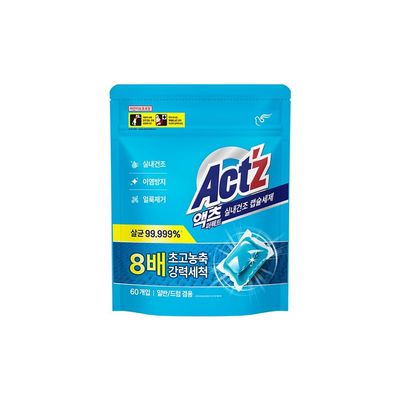 액츠 퍼펙트 캡슐세제 실내건조 60입 X 1개