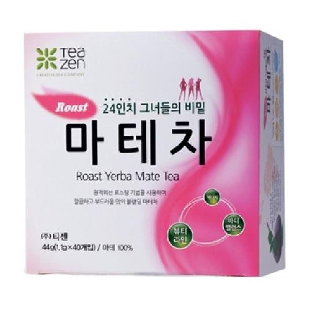 티젠 오피스디포 (2개) 구수한 로스트 마테차 1.1g 40티백 다이어트 차 건강 티타임 음료  WSL14353161 웰니스라이프