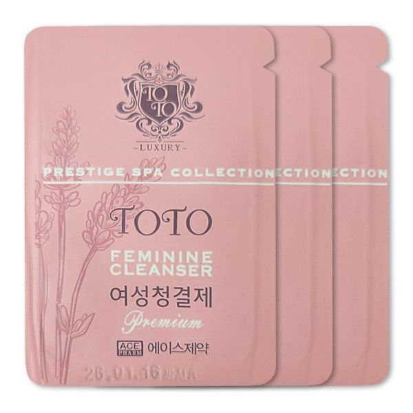 토토 프리미엄 여성청결제 3ml x 1000개 여성세정제