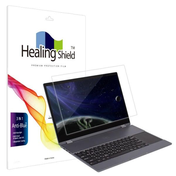 아트박스/힐링쉴드 펀디지 플립북 15 무선 DEX 블루라이트차단 액정필름