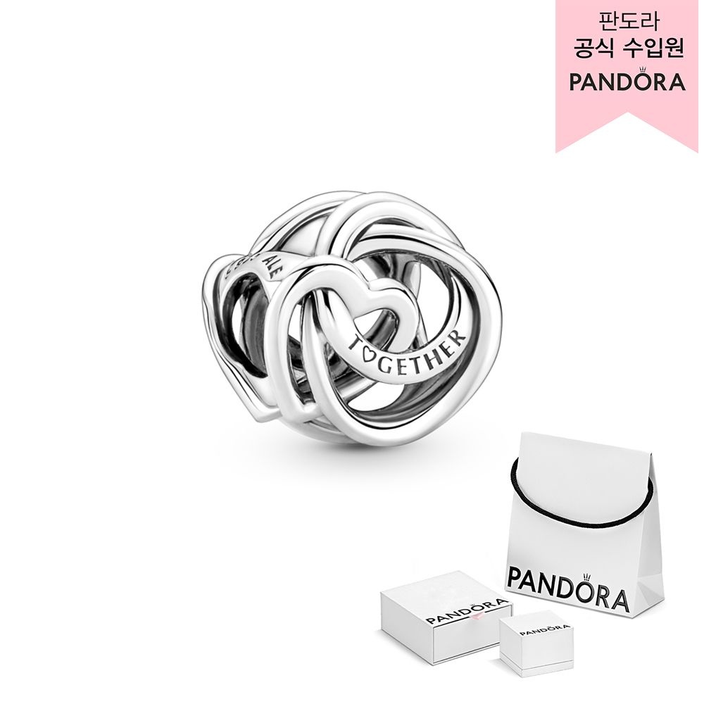 [롯데백화점] 판도라 [백화점 보증서 제공]패밀리 올웨이즈 인서클드 하트 참_791507C00