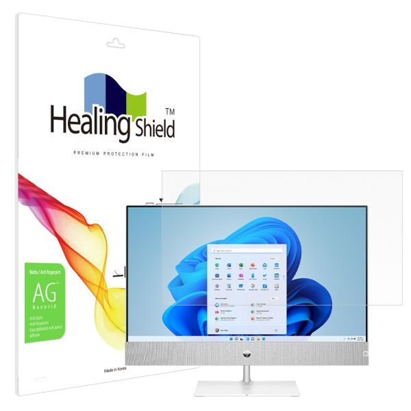 ㈜폰트리 아트박스/힐링쉴드 HP 파빌리온 27-ca1102kr 저반사 액정보호필름