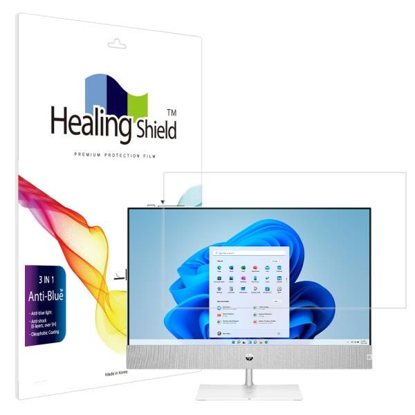 ㈜폰트리 아트박스/힐링쉴드 HP 파빌리온 27-ca1102kr 블루라이트차단 액정필름