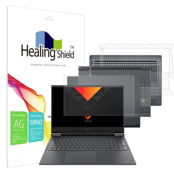 아트박스/힐링쉴드 HP VICTUS 16 2023 저반사 액정보호필름1매 외부3종
