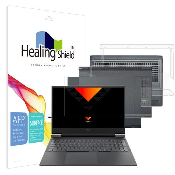 아트박스/힐링쉴드 HP VICTUS 16 2023 올레포빅 액정보호필름1매 외부3종