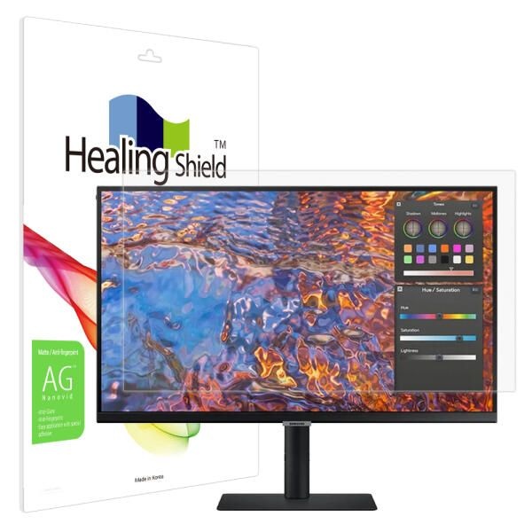 아트박스/힐링쉴드 삼성 뷰피니티 S8 S27B800 저반사 액정보호필름