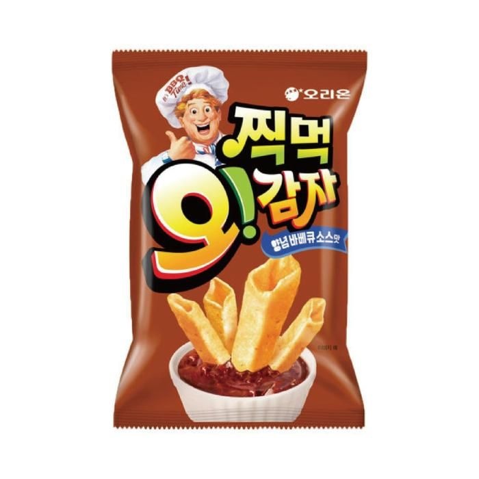 [오리온] 오감자 찍먹 양념바베큐 75g 10개