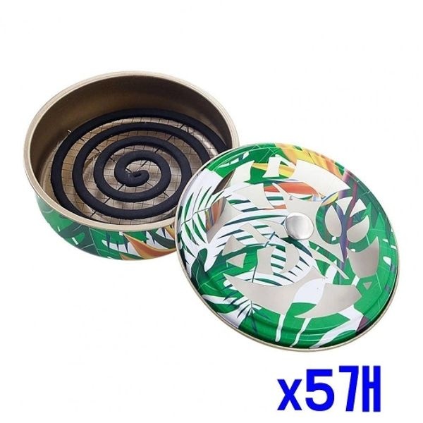 여름철 모기향 컬러풀 방수 홀더 x5개 모기향받침