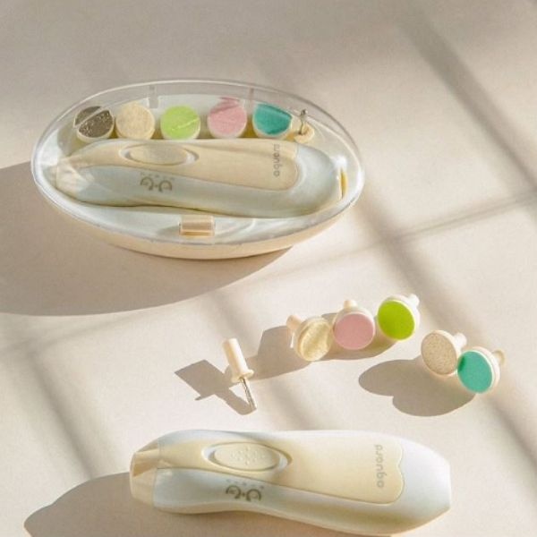 모퉁이상점 협력사 아가용 네일트리머 샌드페이퍼 파일 교체 세트 신생아 손톱 갈기 정리