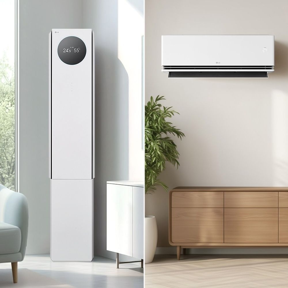 [온누리상품] LG전자 LG 2in1 멀티 에어컨 FQ18GV5EA2 18평+6평 기본설치비포함 대구 경북