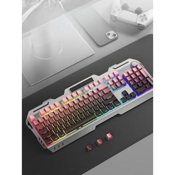 [해외] 픽셀아트 캘린더 사이버펑크 국내정식 스피커 Times 키보드단품측면각인-블