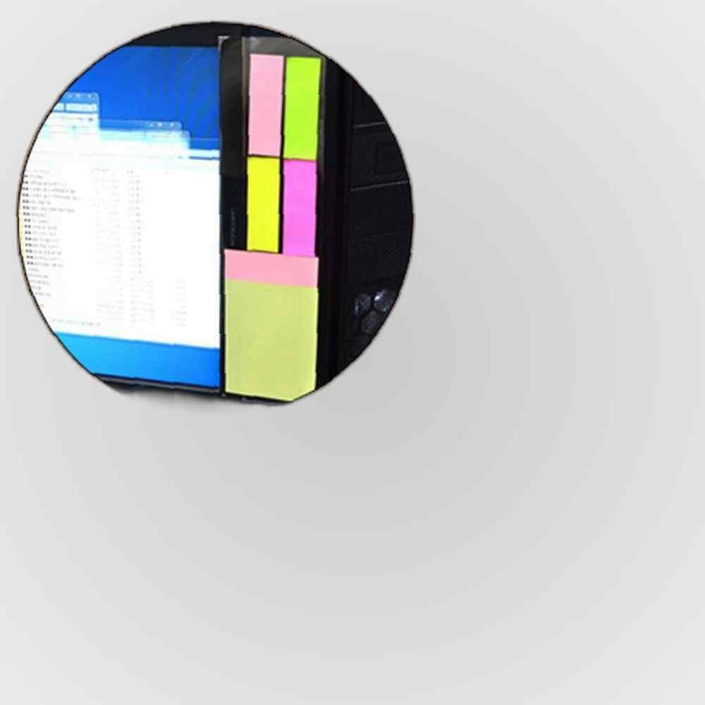 사무실 회사 블랙 모니터 부착 보드 메모 정리 메모판