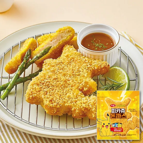 정품 하림 포켓몬 피카츄돈까스 500g 3봉