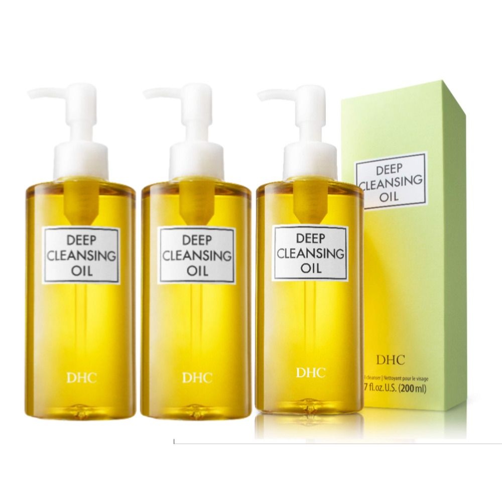 DHC DHC 블랙헤드제거 워시 오일 딥 세트 기획 클렌징 대용량 페이셜 200ml 3개