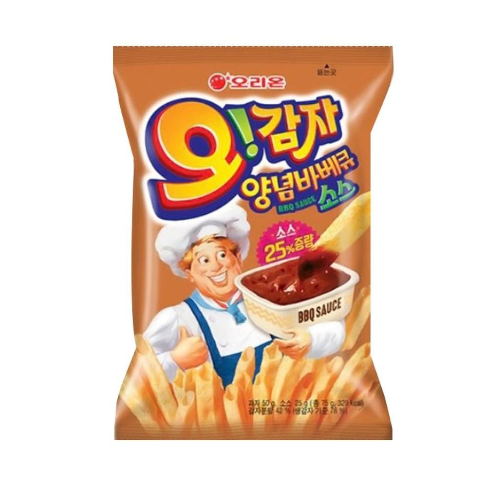 오리온 오감자 찍먹 양념바베큐맛 소스 50g x 4개