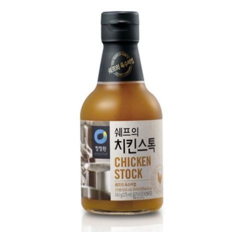 [롯데백화점]  [청정원] 쉐프의 치킨스톡 340g LE1214386302