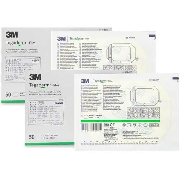3M 테가덤 필름 1626W 드레싱밴드 (10cm x 12cm) 50매입 2개