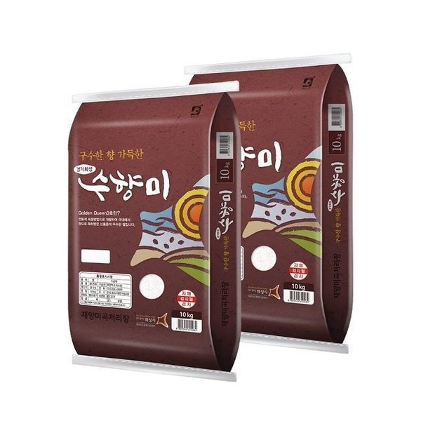 이쌀이다 [하프클럽]G 골드퀸3호 수향미 10kg+10kg