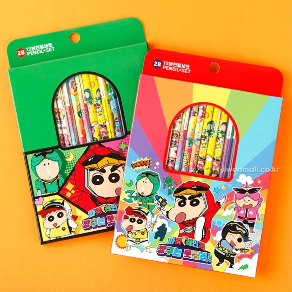 학교 교회 신학기 대용량 짱구연필세트 초등생선물 학원