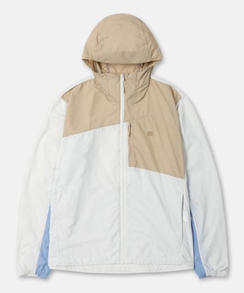 코오롱스포츠 kolonsport 남성 윈드케이 후드 컬러블록 재킷 JWJJM26203STO