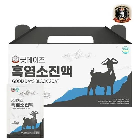 굿데이즈 흑염소진액 70ml x 30포