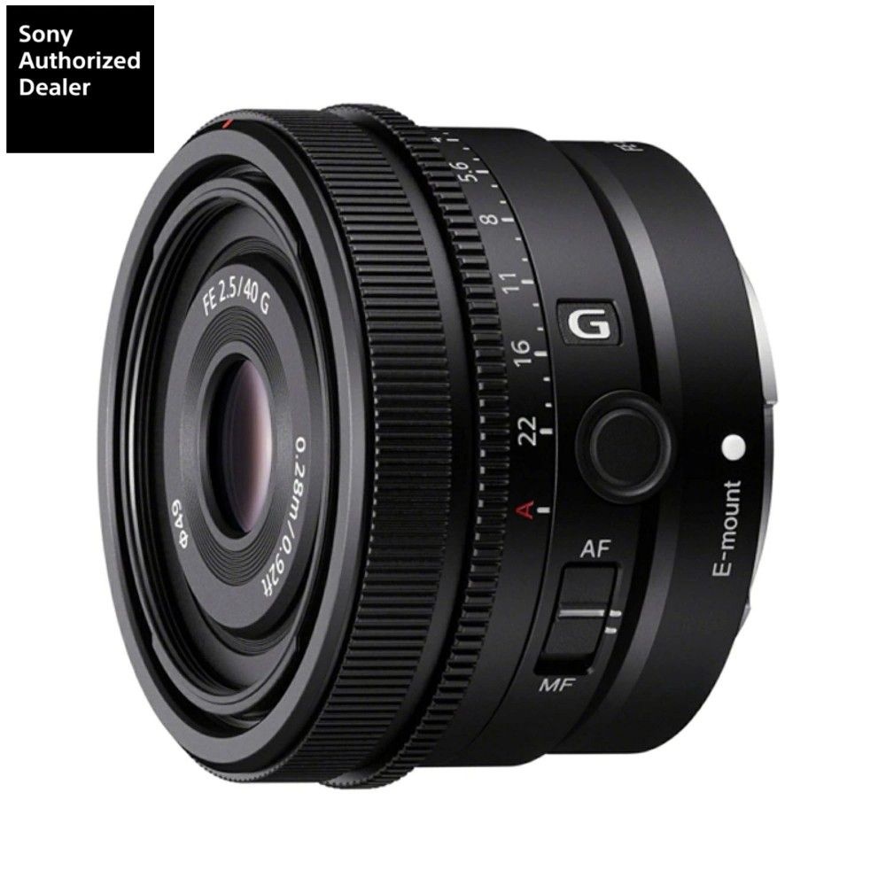 [해외] 소니 단초점 렌즈 FE 40mm F2.5 G SEL40F25G