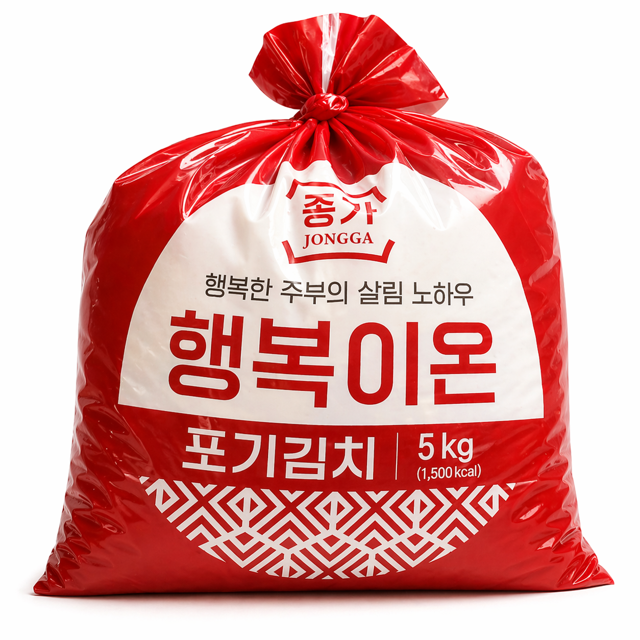 종가 행복이온 포기김치 5KG 1개