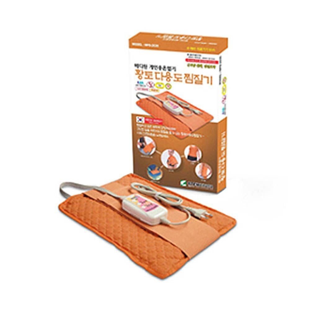 스템코리아 어깨 황토찜질기 황토촌 허리배 MPD-2535 다용도찜질