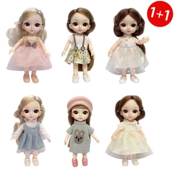 아트박스/엔토이 [쁘띠 보니또] 구체관절인형 15cm 6종 1+1