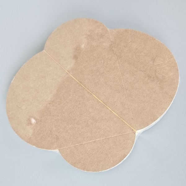 [하프클럽]짧은메시지 미니 크라프트 봉투 50p