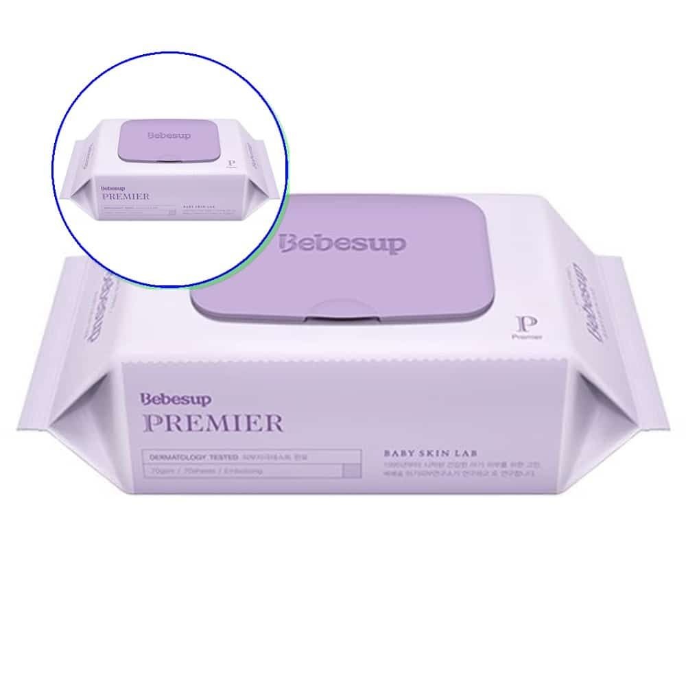 쌍문상회 지금 필요한 생활용품 베베숲 아기물티슈프리미어 캡형 70매