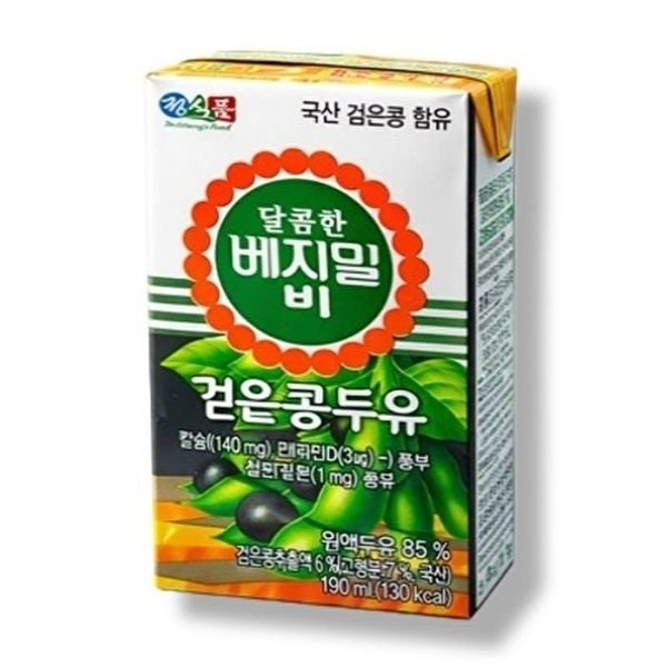 [셀러허브 패션]베지밀 검은콩 두유 달콤한 B 48팩 (47212708)