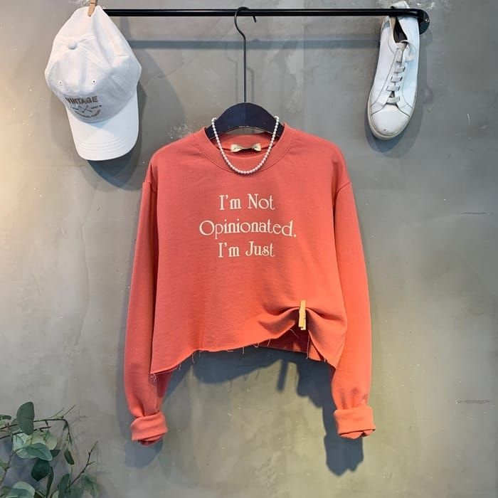 씨샵인더룸 / (봄신상 무료배송)저스 레터링 프린팅 컷팅 ..