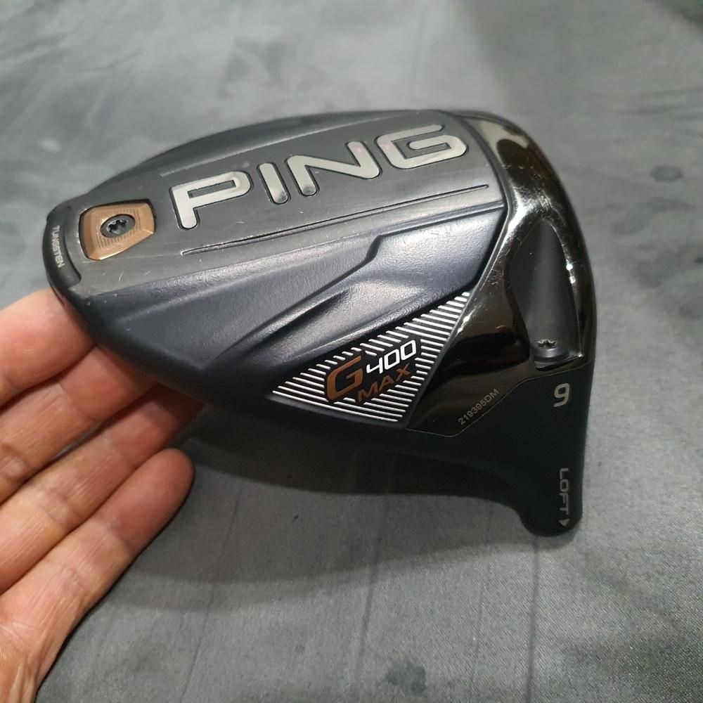 PING 핑 G400 MAX 드라이버 9도-S(SR또는R 샤프트도 가능)헤드상태 새것같이 완전좋아요