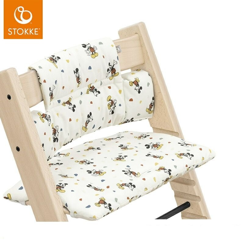 스토케 하이체어 트립트랩 클래식 쿠션 디즈니 미키 마우스 STOKKE