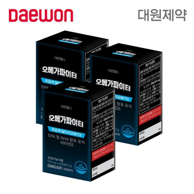 대원제약 대원헬스 오메가파이터 3박스[35862526]
